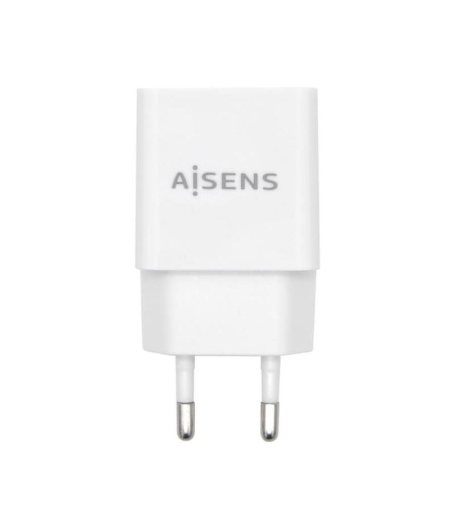 Aisens cargador usb 10w alta eficiencia 5v/2a blanco
