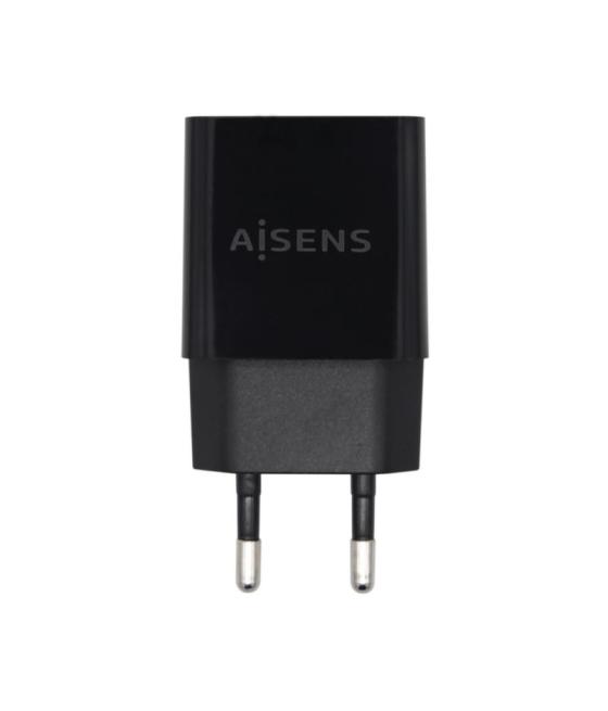 Aisens cargador usb 10w alta eficiencia 5v/2a negro