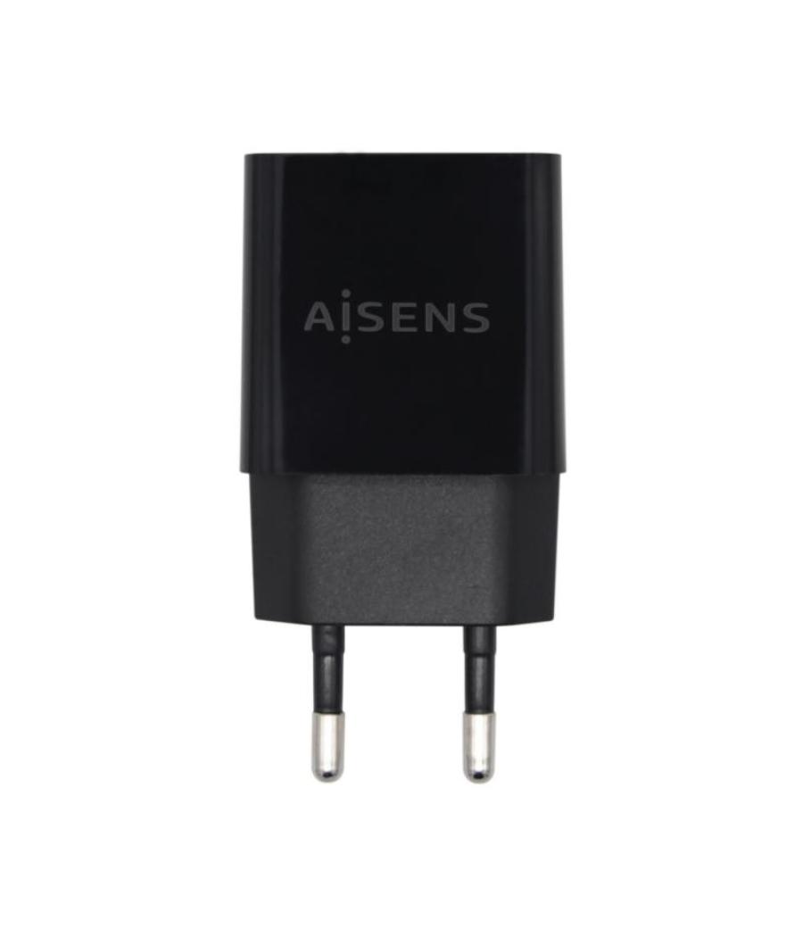 Aisens cargador usb 10w alta eficiencia 5v/2a negro