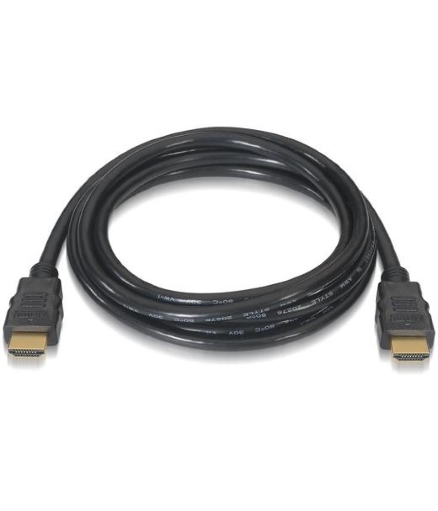 Aisens cable hdmi v2.0 premium alta velocidad hec 4k@60hz 18gbps a/m - a/m negro 1,5m
