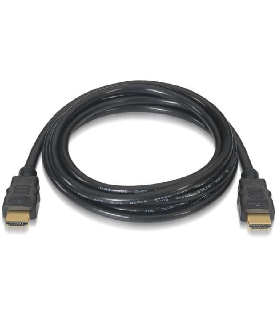 Aisens cable hdmi v2.0 premium alta velocidad hec 4k@60hz 18gbps a/m - a/m negro 2,0m