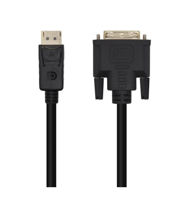 Aisens cable displayport a dvi, dp/m-dvi/m negro 2 metros