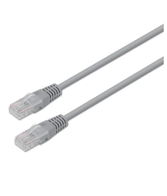 Aisens cable de red latiguillo rj45 cat.6 utp awg24 gris 20m