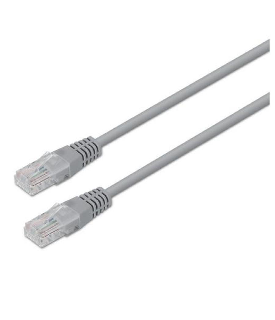 Aisens cable de red latiguillo rj45 cat.6 utp awg24 gris 20m