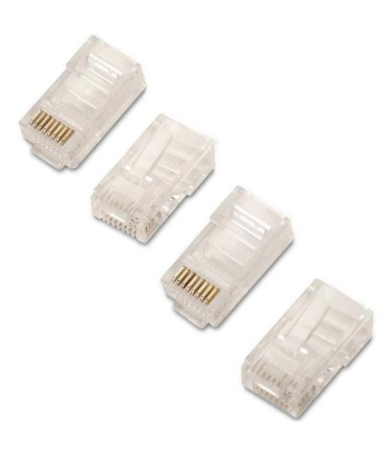 Aisens conector rj45 8 hilos cat.6 awg24 (10 uds)