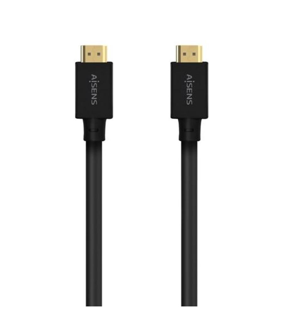 Aisens cable hdmi v2.1 premium alta velocidad hec 8k@60hz 48gbps a/m - a/m gris/negro 5,0 m