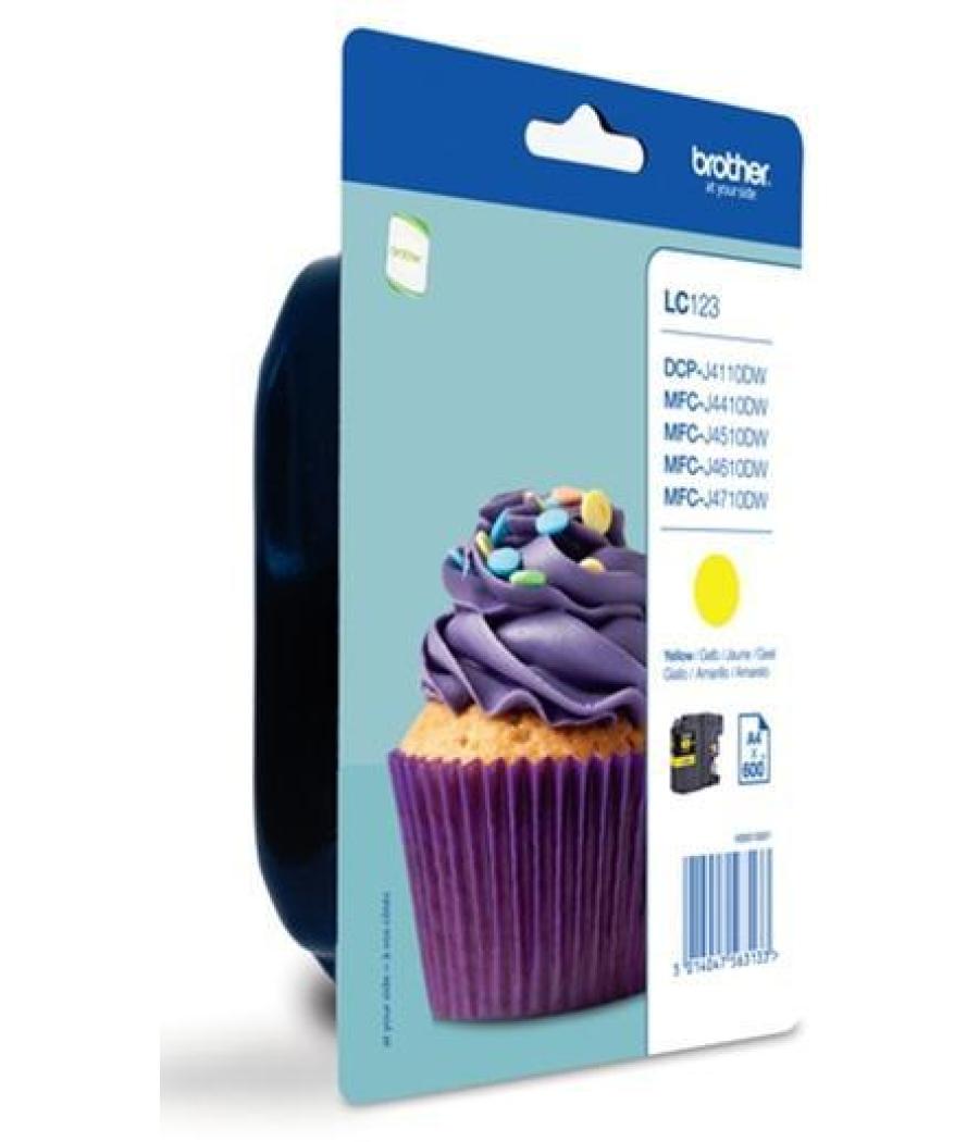 Brother tinta amarillo mfc-j4410dw/j4510dw