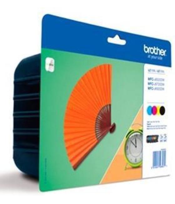 Brother tinta bk/c/m/y mfc-j6520dw/j6720dw/j6920dw - pack 4 colores