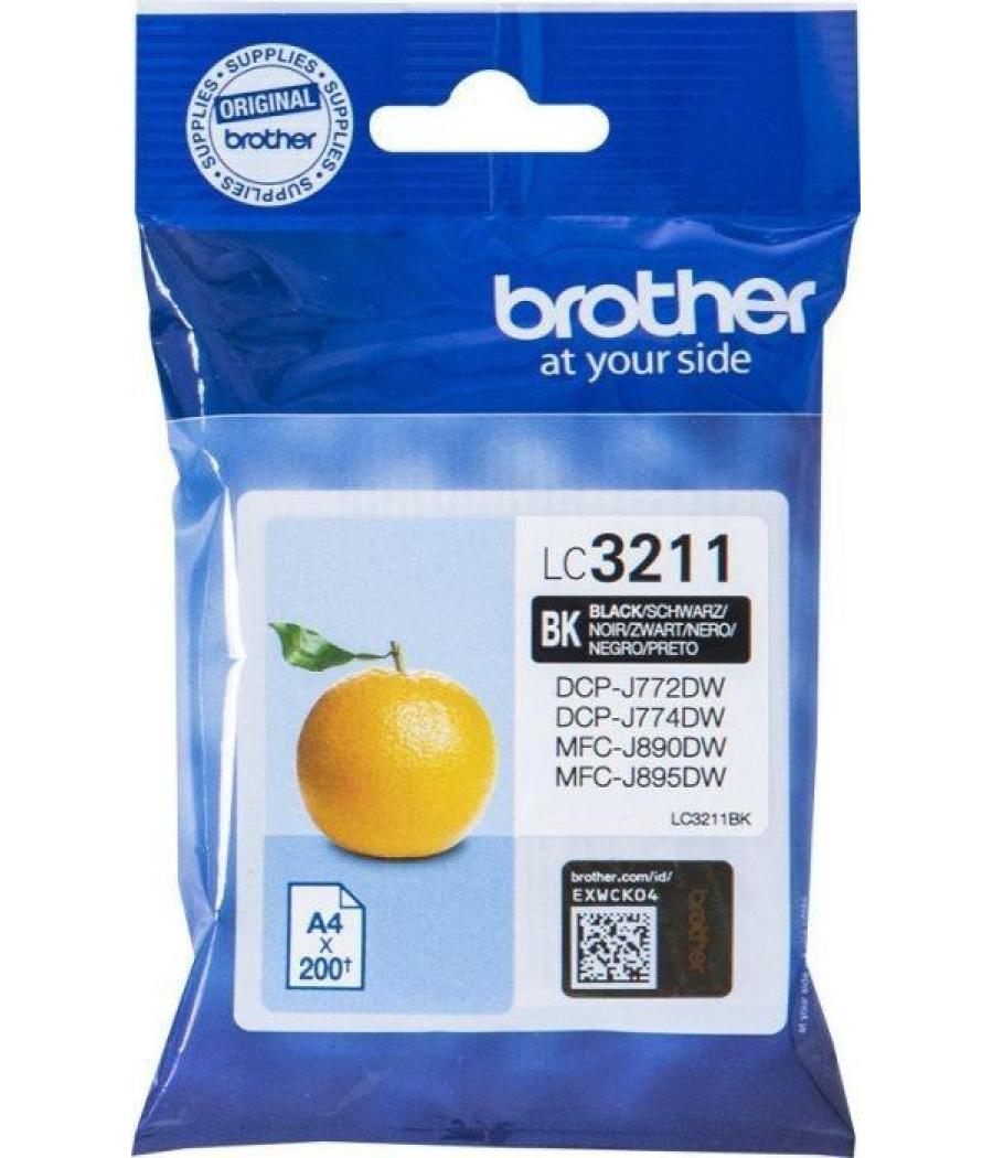 Brother tinta negro dcp-j572dw - mfc-j491dw/j497dw/j890dw/j895dw