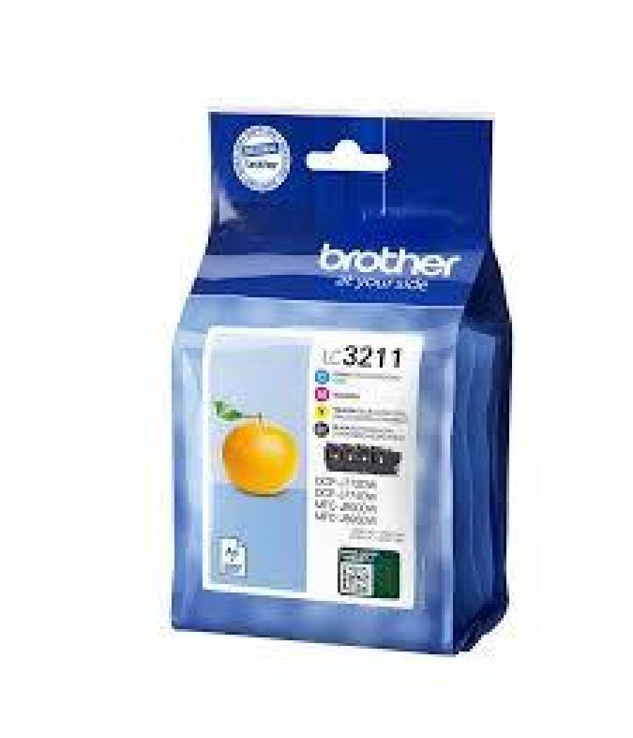 Brother tinta bk/c/m/y dcp-j572dw - mfc-j491dw/j497dw/j890dw/j895dw - pack 4 colores