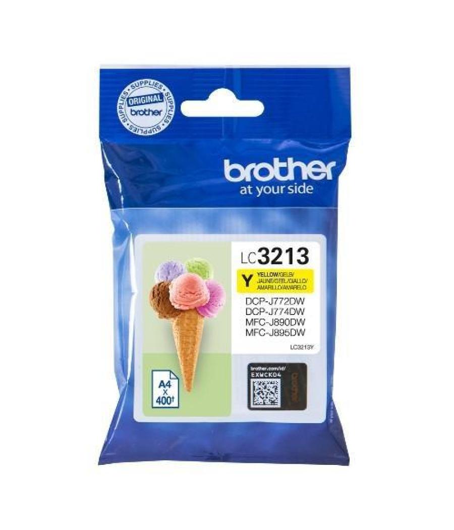 Brother tinta amarillo dcp-j572dw - mfc-j491dw/j497dw/j890dw/j895dw - alta capacidad