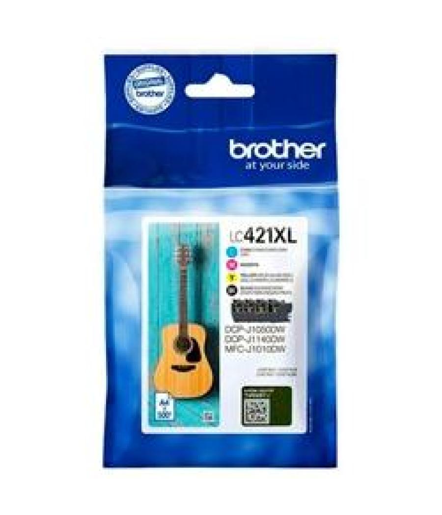 Brother tinta bk/c/m/y dcp-j1050dw - mfc-j1010dw - pack 4 colores