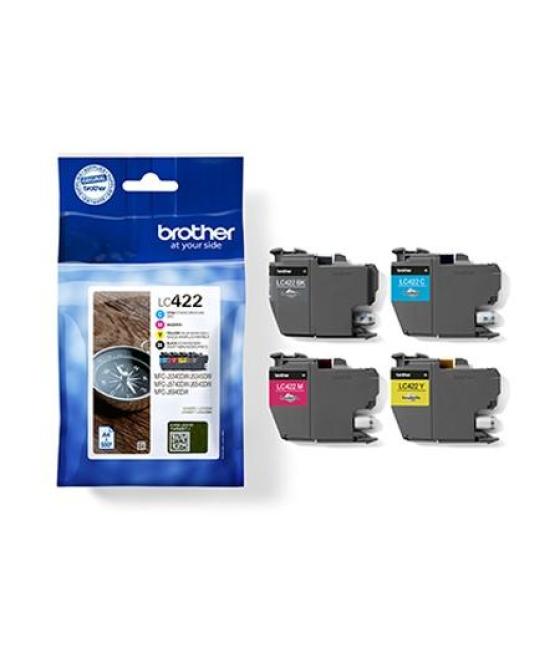 Brother tinta bk/c/m/y mfc-j5340dw/j6540dw/j5740dw/j6940dw/j5340dwe/j6540dwe - pack 4 colores