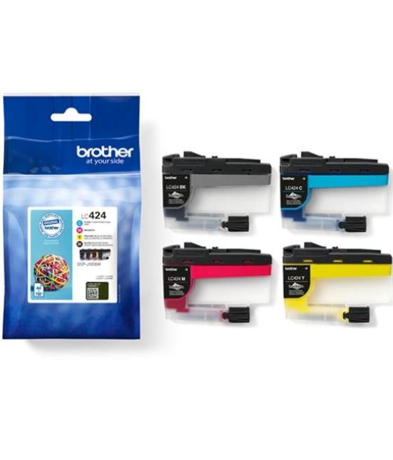 Brother tinta bk/c/ m/y dcp-j1200w/j120we - pack 4 colores