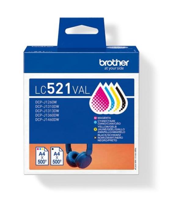 Brother tinta bk/c/m/y dcp-j1260w/j1310dw/j1360dw - pack 4 colores