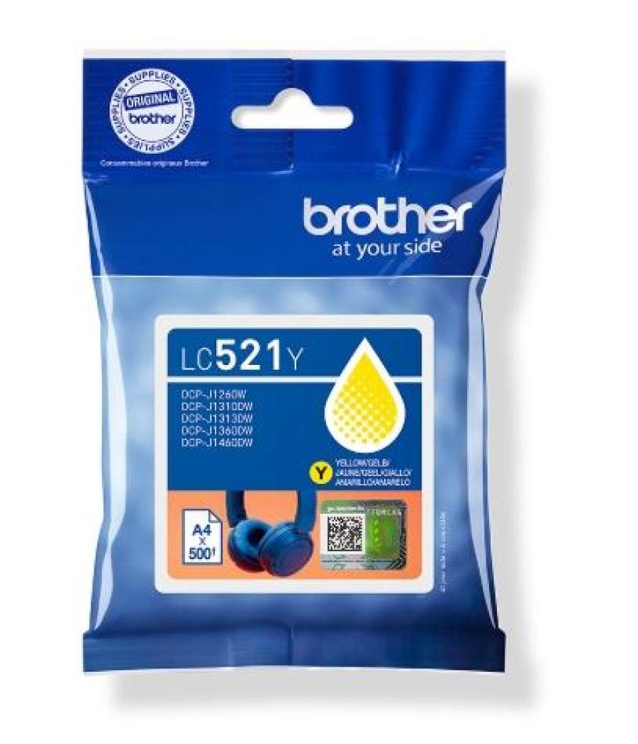Brother tinta amarillo dcp-j1260w/j1310dw/j1360dw