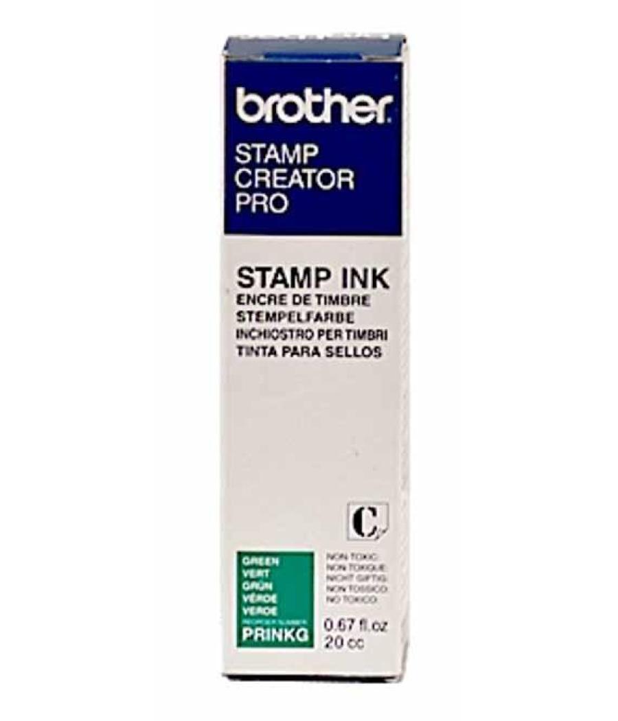 Brother tinta para reentintado verde 20cc (unidad)