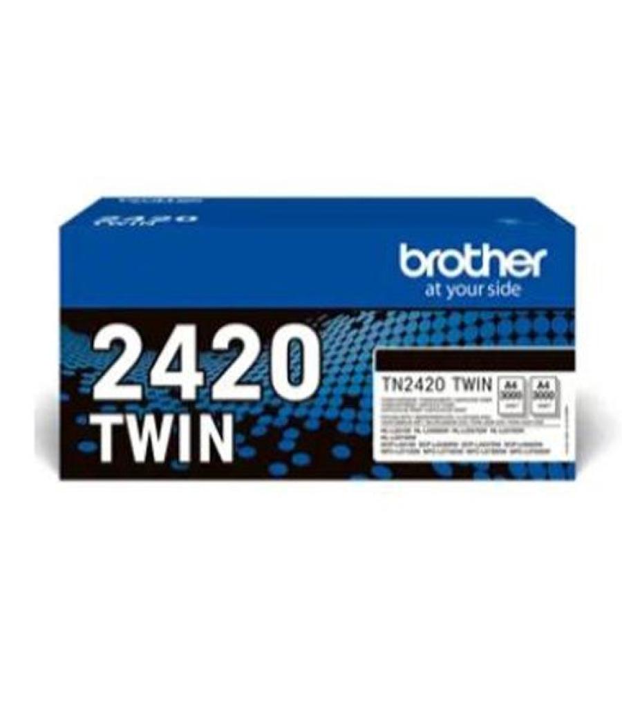 Brother toner negro hl-l2310d/l2350dw/l2370dn/l2375dw - dcp-l2510d/l2530dw/l2550dn - mfc-l2710dw/l2730dw/l2750dw - pack 2