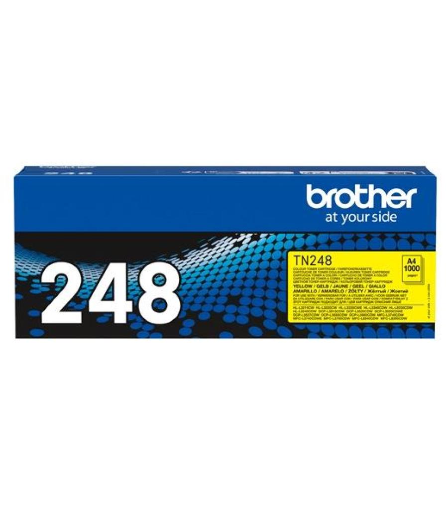 Brother toner amarillo hl-l3220cw/l-3220cwe/l-3240cdw/l8230cdw/l8240cdw - dcp-l3520cdw/l-3520cdwe/l3560cdw - mfc-l3740cdw/l3840c