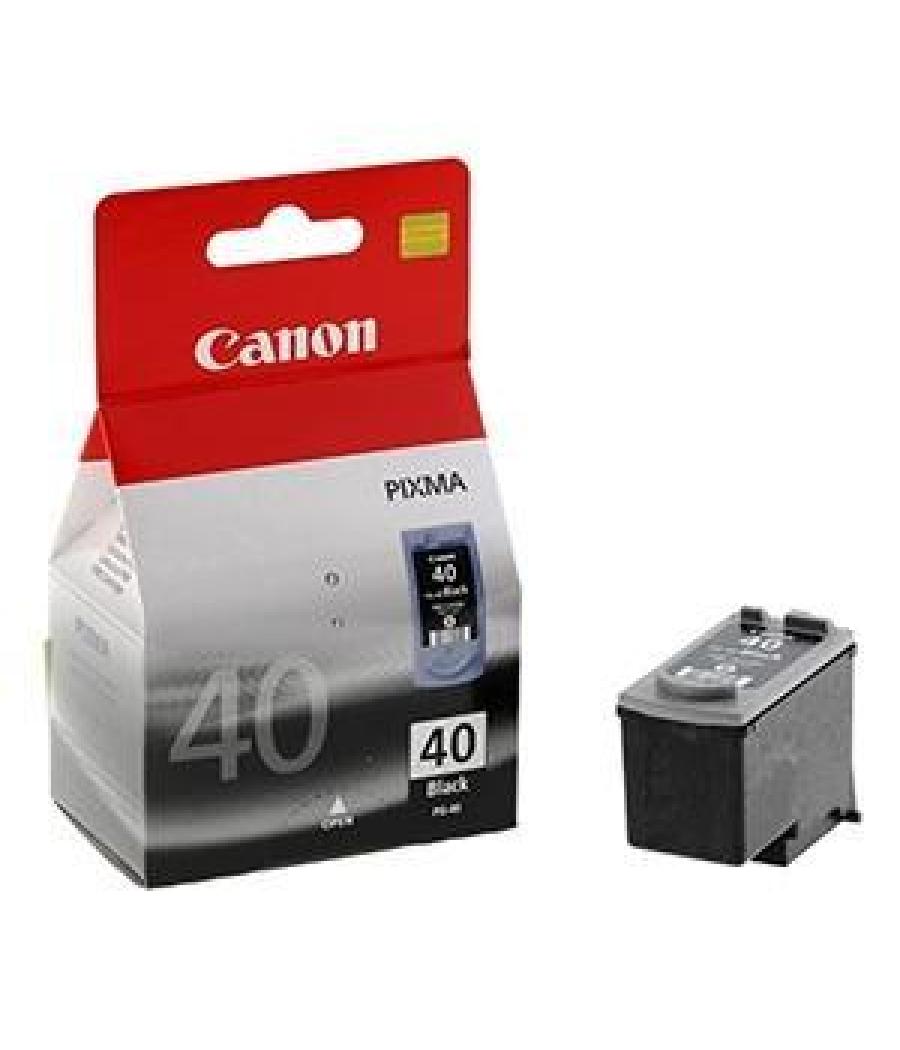 Canon tinta negro pixma ip 1600/1700/2200/1300 - mp 150/170/450 - pg 40