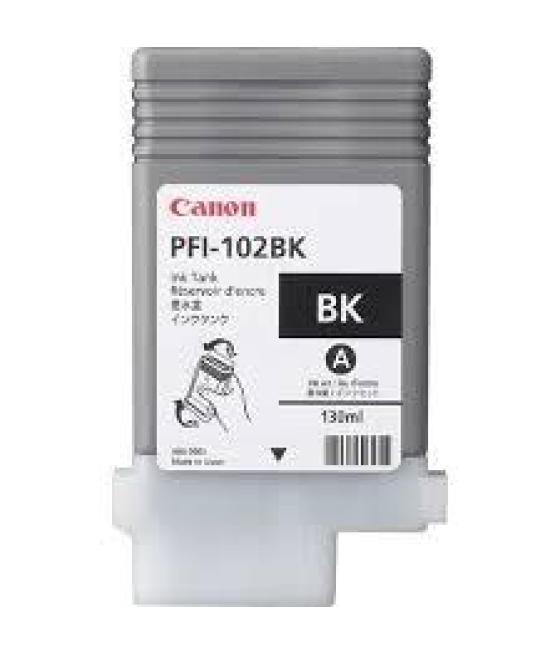 Canon tinta negro lp 17/24 - ipf 500/600/700/710/610/605/720/755 - pfi 102bk