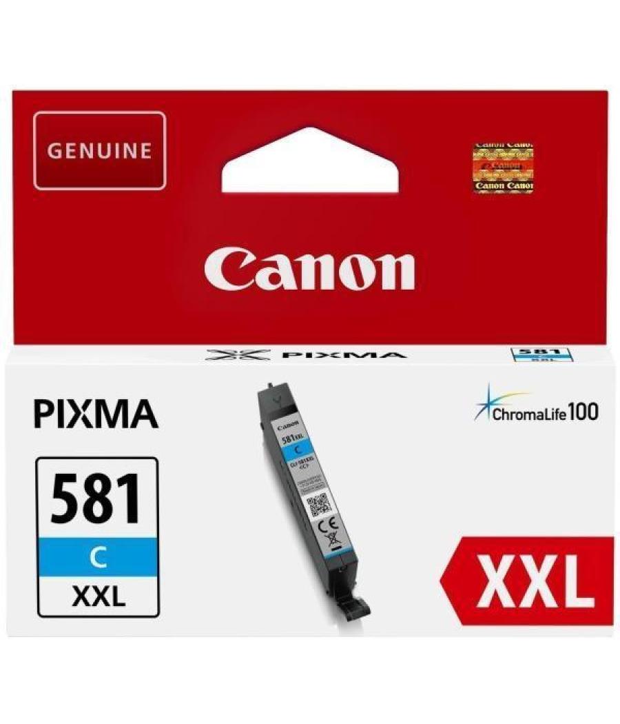 Canon tinta cian pixma ts 615x/815x/915x - tr 755x/855x - cli 581xxlc
