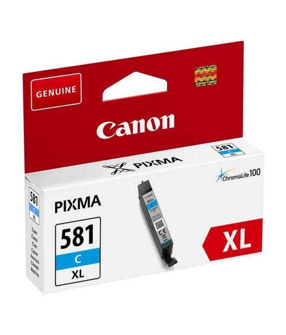 Canon tinta cian pixma ts 615x/815x/915x - tr 755x/855x - cli 581xlc