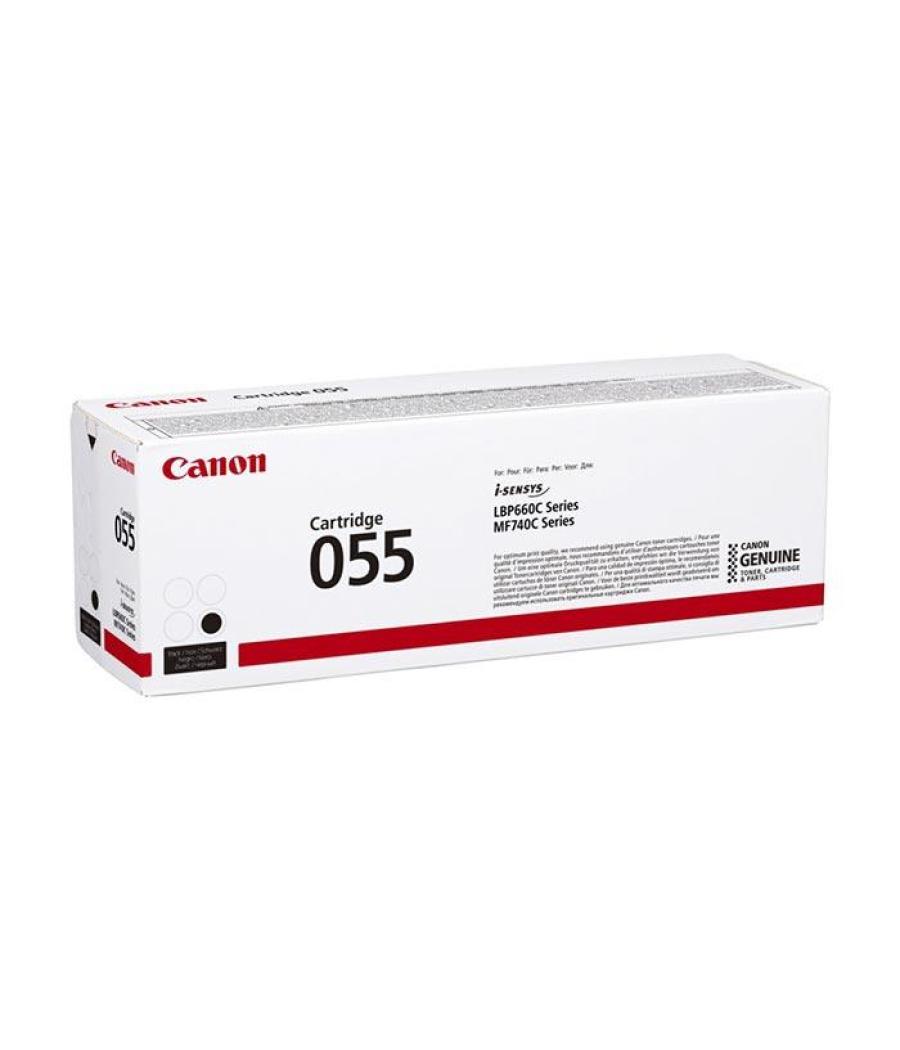 Canon toner negro i-sensys lbp 664cx/663cdw - mf 744cdw/742cdw/746cx - 055bk