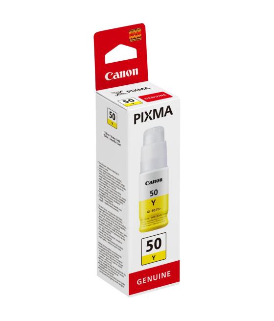 Canon bote tinta amarillo pixma g 5050/6050 - gi 50y