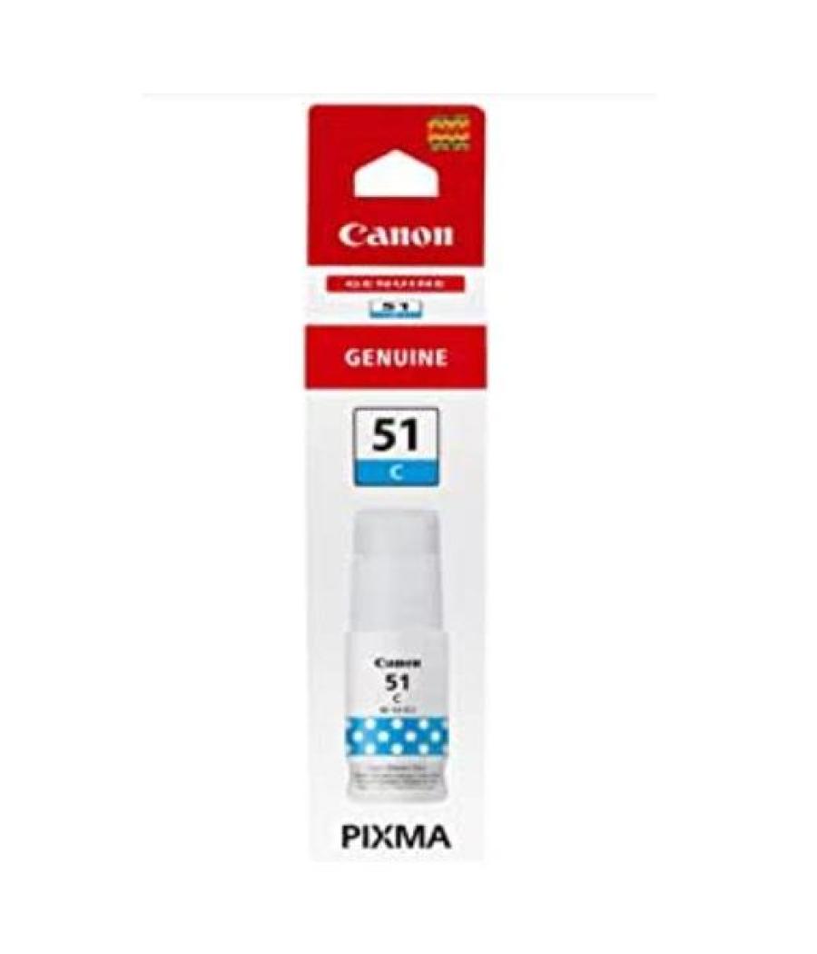 Canon bote tinta cian pixma g 1520/2520/3520/3560 - gi 51c