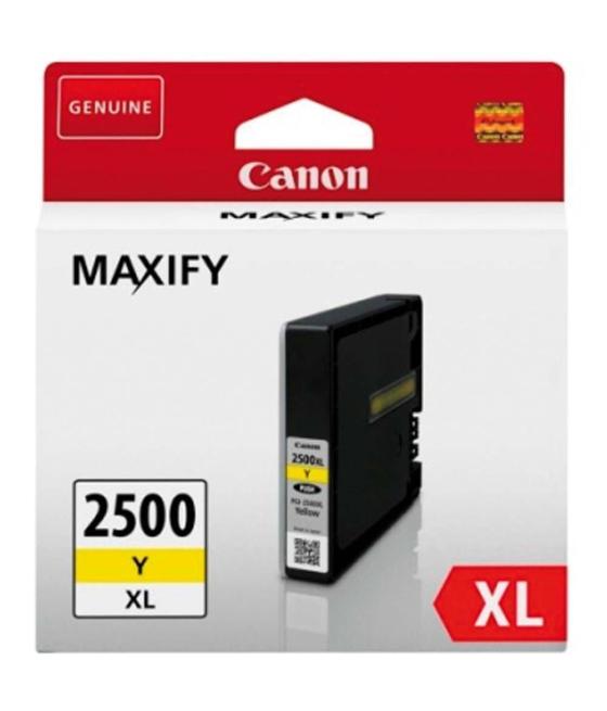 Canon tinta amarillo maxifi ib 4050/4150 - mb 5050/5150/5155/5350/5450/5455 - pgi 2500xly
