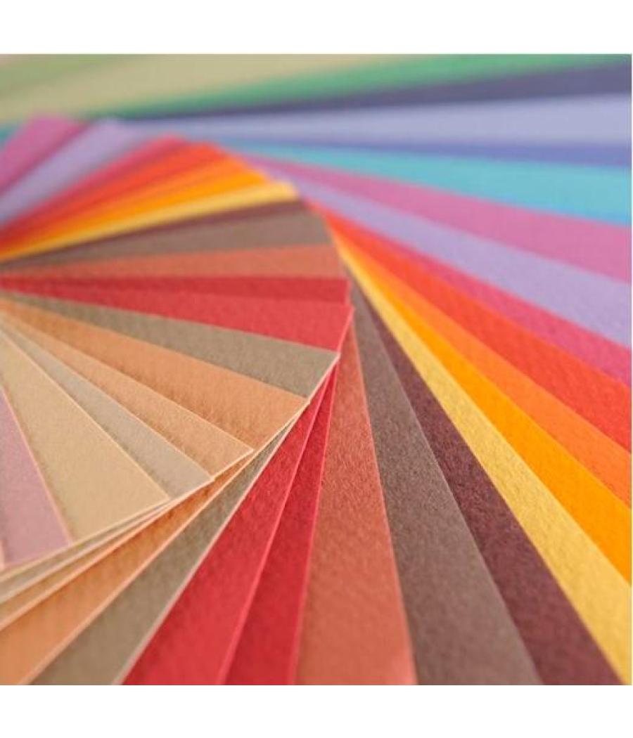 Canson papel de arte mi-teintes 50x65cm lila 10 hojas