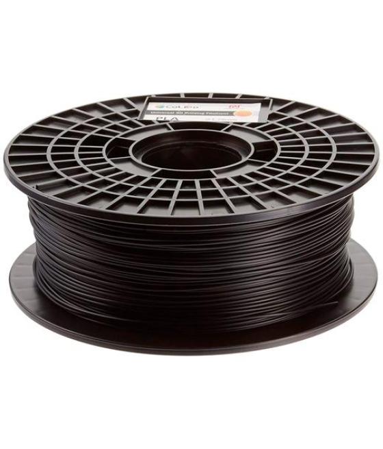 Colido filamento pla negro para máquina de 3d 1´75mm 1kg