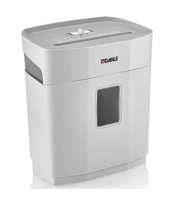 Dahle destructora manual papersafe ps100 corte en partículas 5x18mm p4 12l hasta 5h entrada 220mm