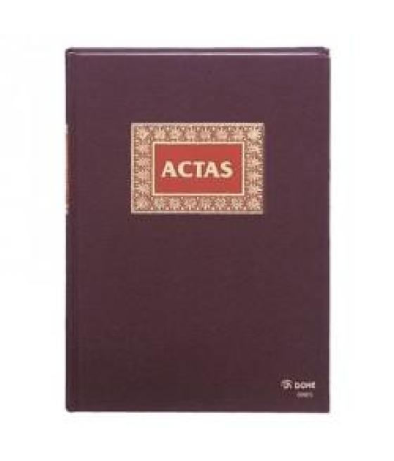 Dohe libro de actas folio natural 100 hojas