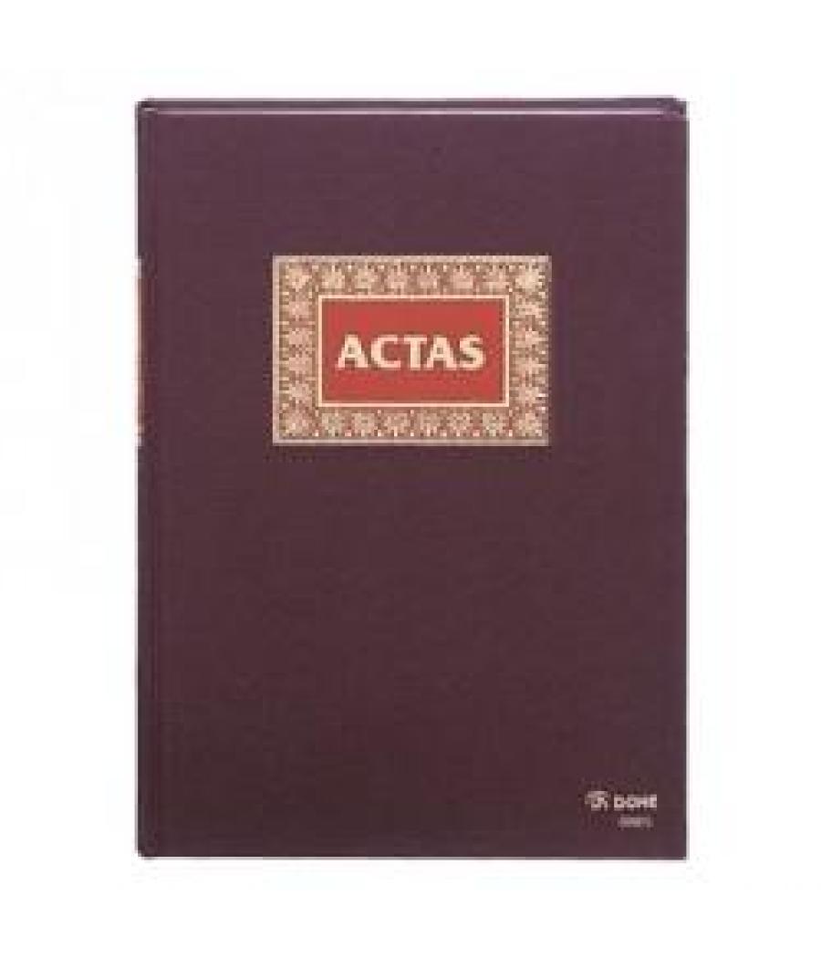 Dohe libro de actas folio natural 100 hojas