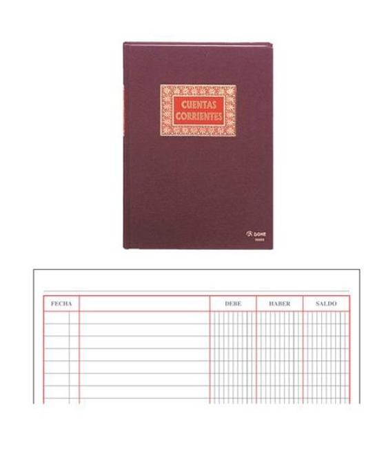 Dohe libro de cuentas corrientes folio natural 100 hojas