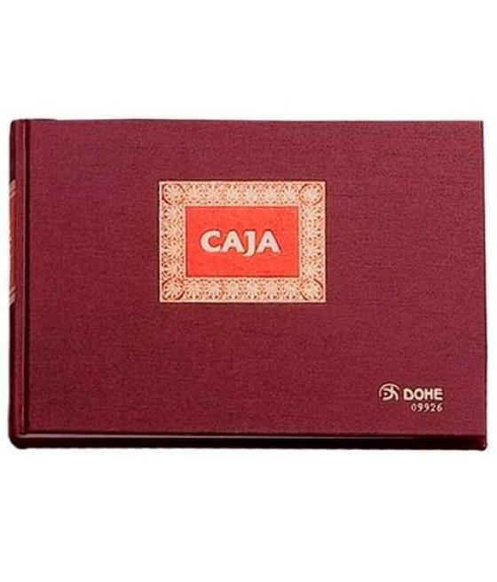 Dohe libro caja de contabilidad 100h numeradas cuarto apaisado
