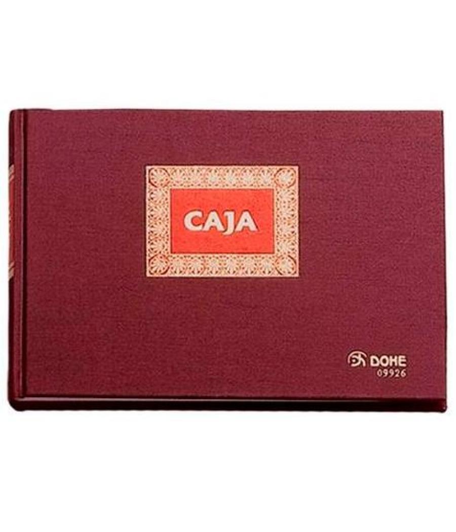Dohe libro caja de contabilidad 100h numeradas cuarto apaisado