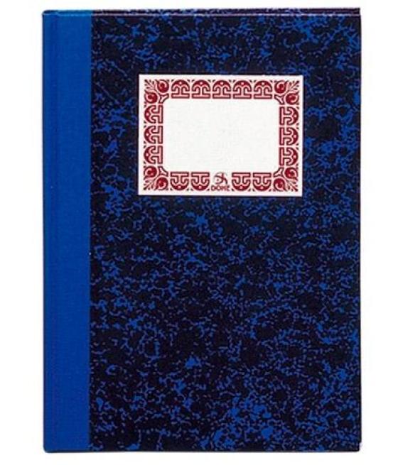 Dohe cuaderno cartoné 80h cuarto natural rayado horizontal 70gr azul