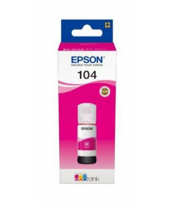 Epson tinta bote magenta ecotank et-2710, 2711, 2726, 2815 - nº 104