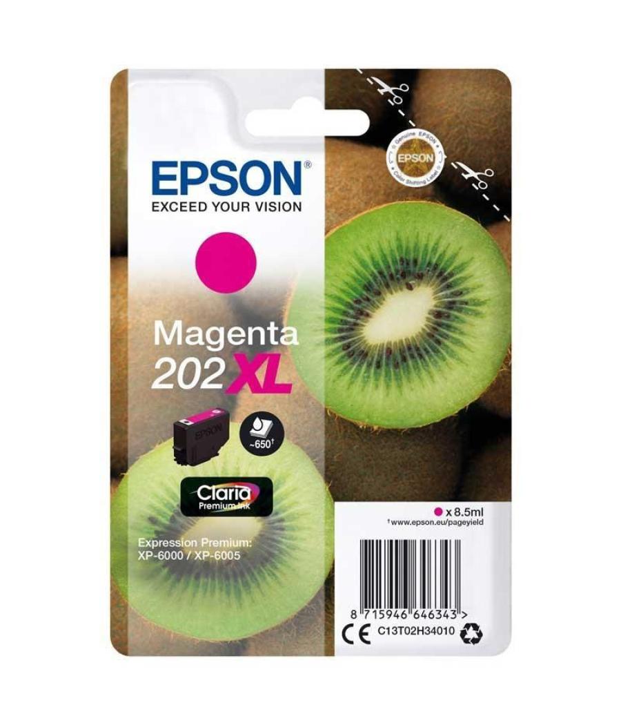 Epson singlepack magenta 202xl claria premium ink