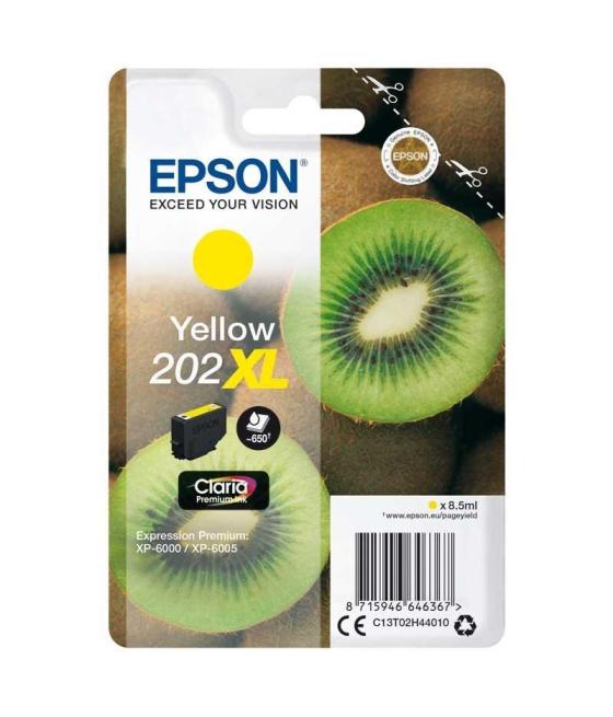 Epson singlepack yellow 202xl claria premium ink