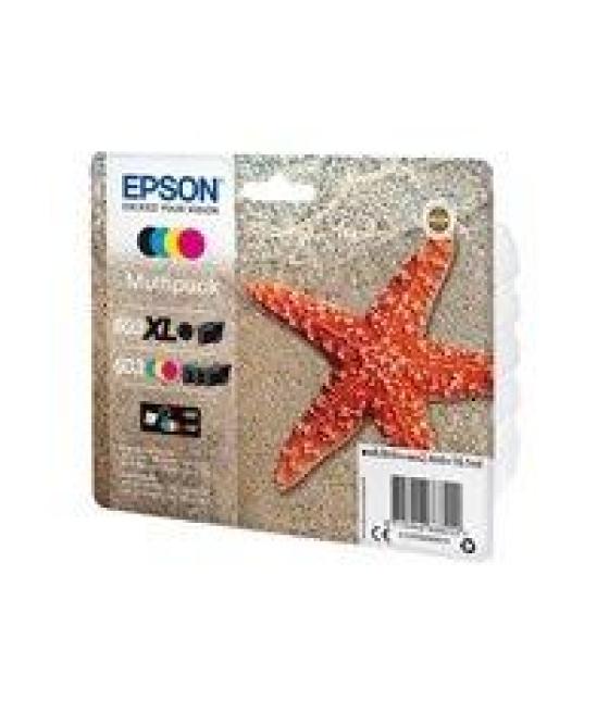 Epson tinta bk/c/m/y multipack xp-2100, 3100, 4100 / wf-2830dwf, 2850dwf (negro 603xl-colores 603)