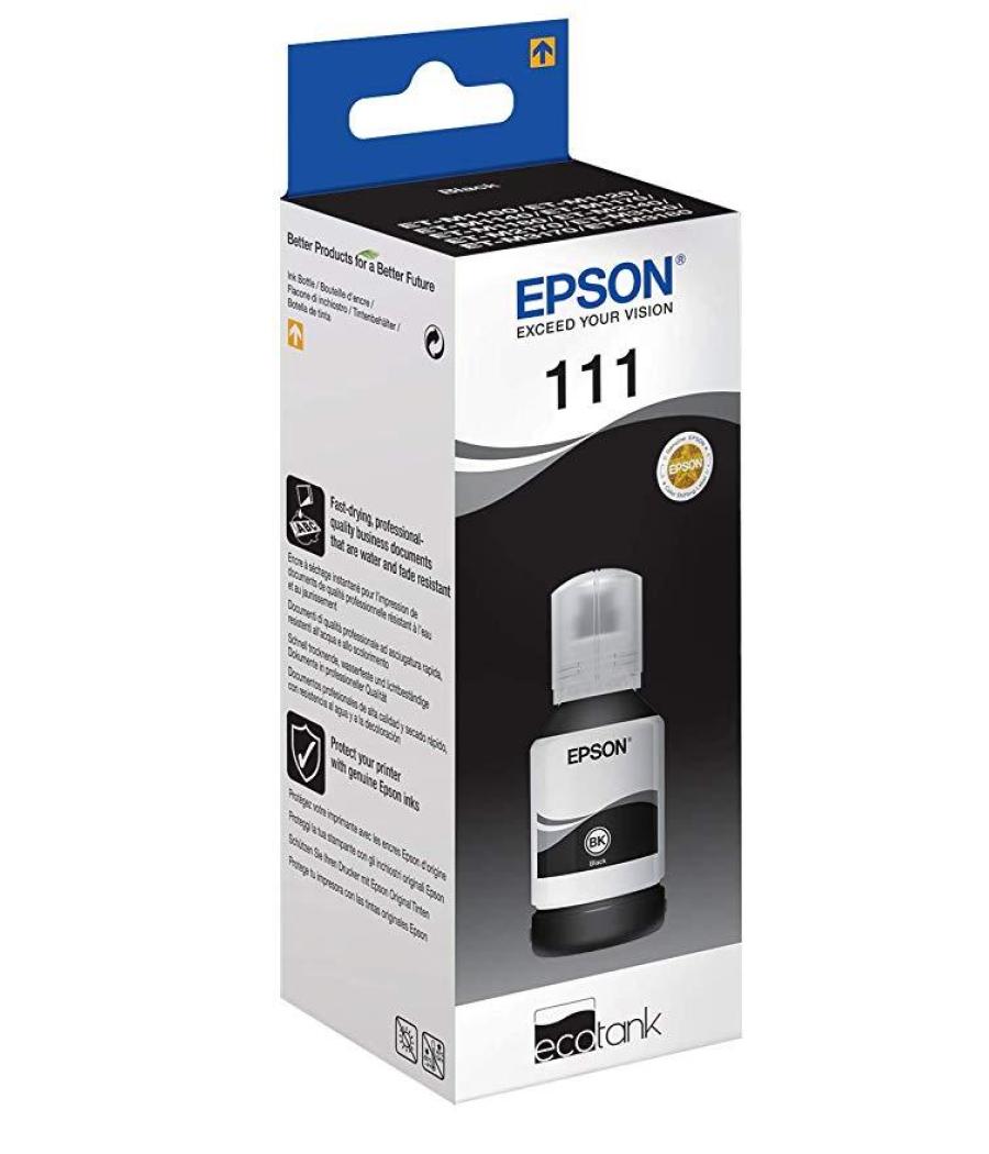Epson tinta bote negro ecotank et-mx1xx series - nº 111