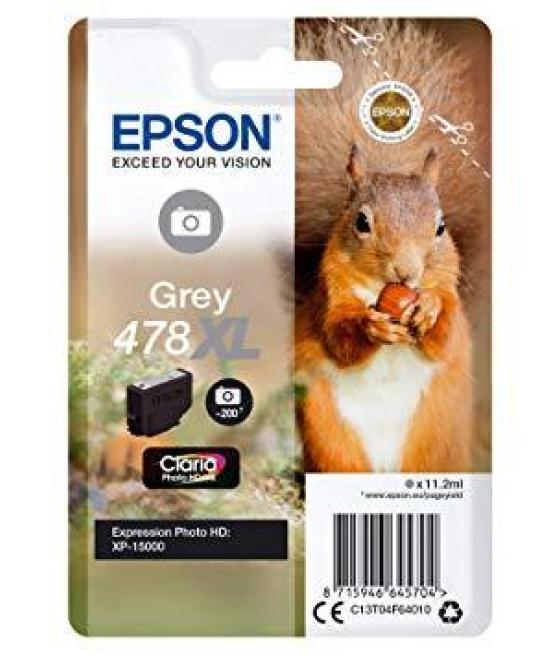 Epson tinta gris claria photo hd xp-15000 - 478xl