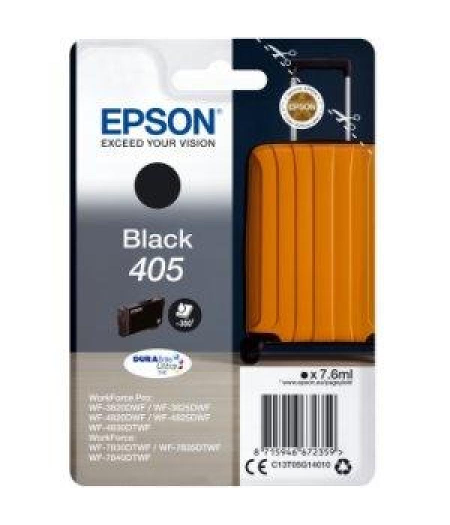 Epson tinta negro workforce pro wf-3820dwf, 3825dwf, 4820dwf, 4825dwf, 4830dtwf, 7830dtwf, 7835dtwf, 7840dtwf - nº 405