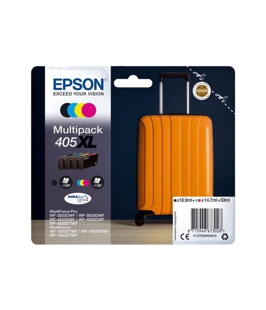 Epson tinta multipack bk / c / m / y workforce pro wf-3820dwf, 3825dwf, 4820dwf, 4825dwf, 4830dwf, 7830dtwf, 7835dtwf, 7840dtwf 