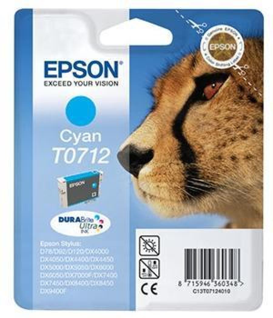Epson tinta cian stylus d-78/92/120/dx-4000/5000/6000/7000f