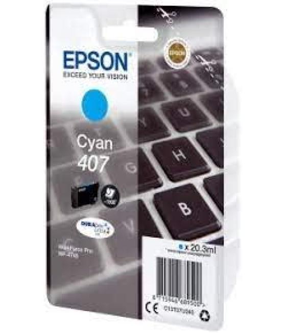Epson tinta cian workforce pro 4745 series - nº 407